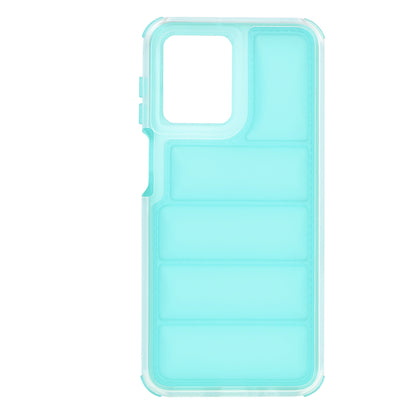 Deksel til Motorola Moto G54, Techsuit, Wave Shield, Turkis