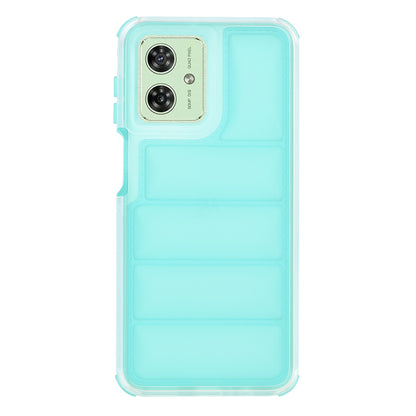 Deksel til Motorola Moto G54, Techsuit, Wave Shield, Turkis