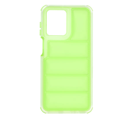 Deksel til Motorola Moto G54, Techsuit, Wave Shield, Grønn