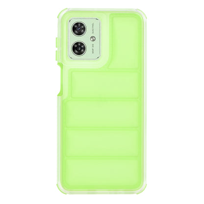 Deksel til Motorola Moto G54, Techsuit, Wave Shield, Grønn
