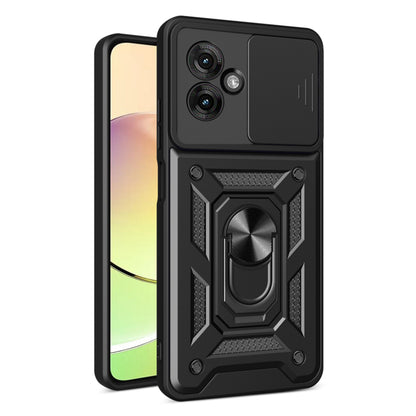 Deksel for Motorola Moto G55, Techsuit, CamShield, Svart