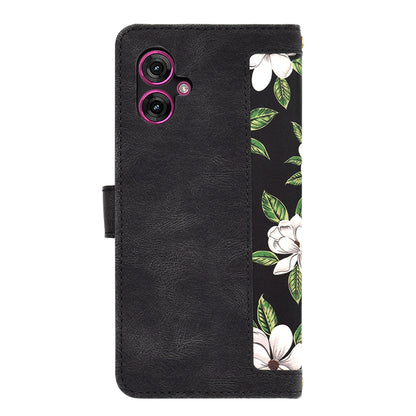 Deksel for Motorola Moto G55, Techsuit, FlipCraft, Svart