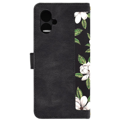 Deksel for Motorola Moto G55, Techsuit, FlipCraft, Svart