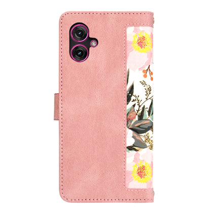 Deksel til Motorola Moto G55, Techsuit, FlipCraft, Rosa
