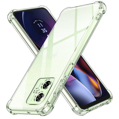 Deksel til Motorola Moto G55, Techsuit, Støtsikker Klar, Transparent