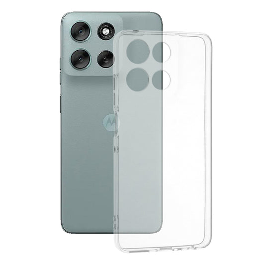 Deksel til Motorola Moto G56, Techsuit, Klar, Transparent