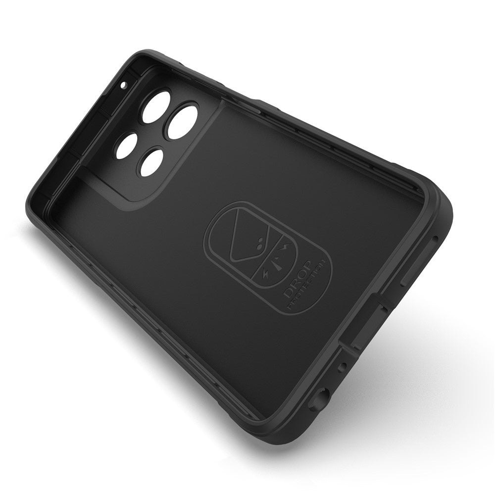 Deksel for Motorola Moto G56, Techsuit, Magic Shield, Svart