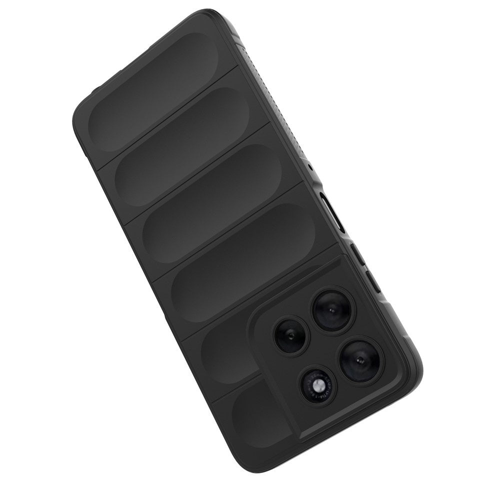 Deksel for Motorola Moto G56, Techsuit, Magic Shield, Svart