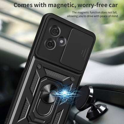 Deksel til Motorola Moto G64 / G54 Power Edition, Techsuit, CamShield, Svart