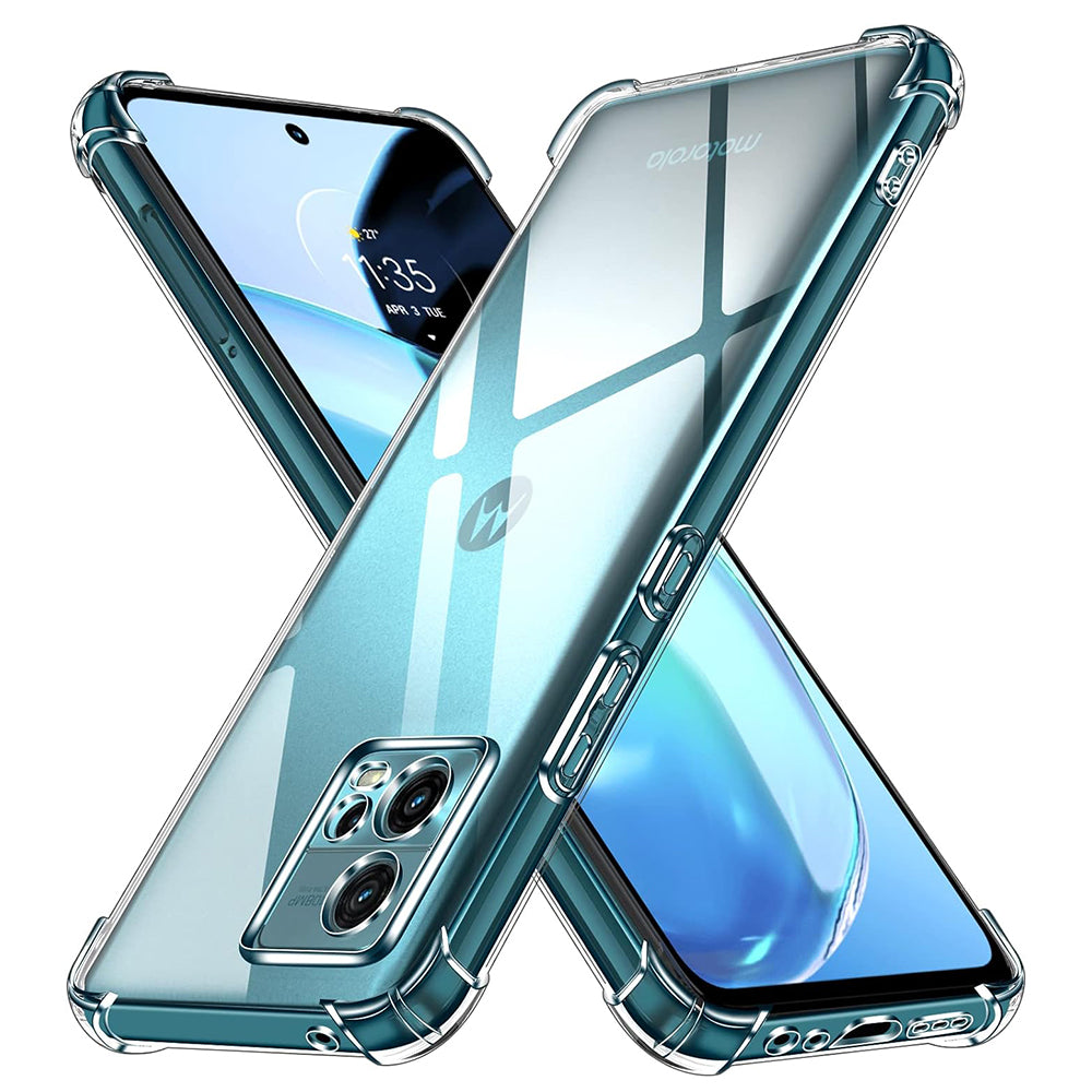 Deksel til Motorola Moto G72, Techsuit, støtsikker klar, transparent