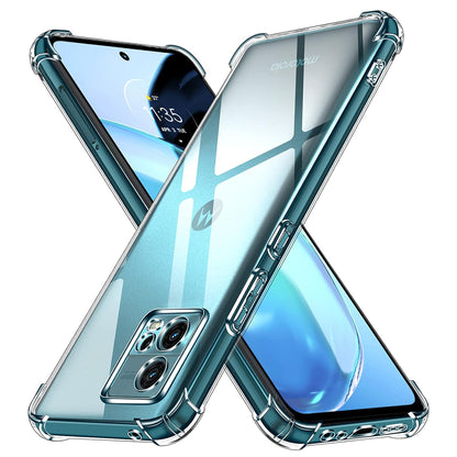 Deksel til Motorola Moto G72, Techsuit, støtsikker klar, transparent
