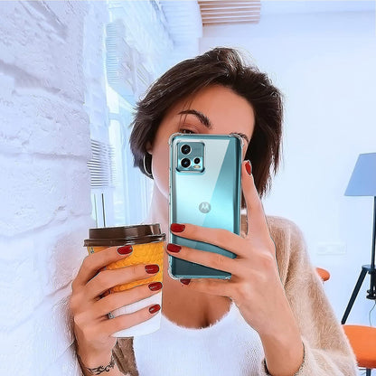 Deksel til Motorola Moto G72, Techsuit, støtsikker klar, transparent