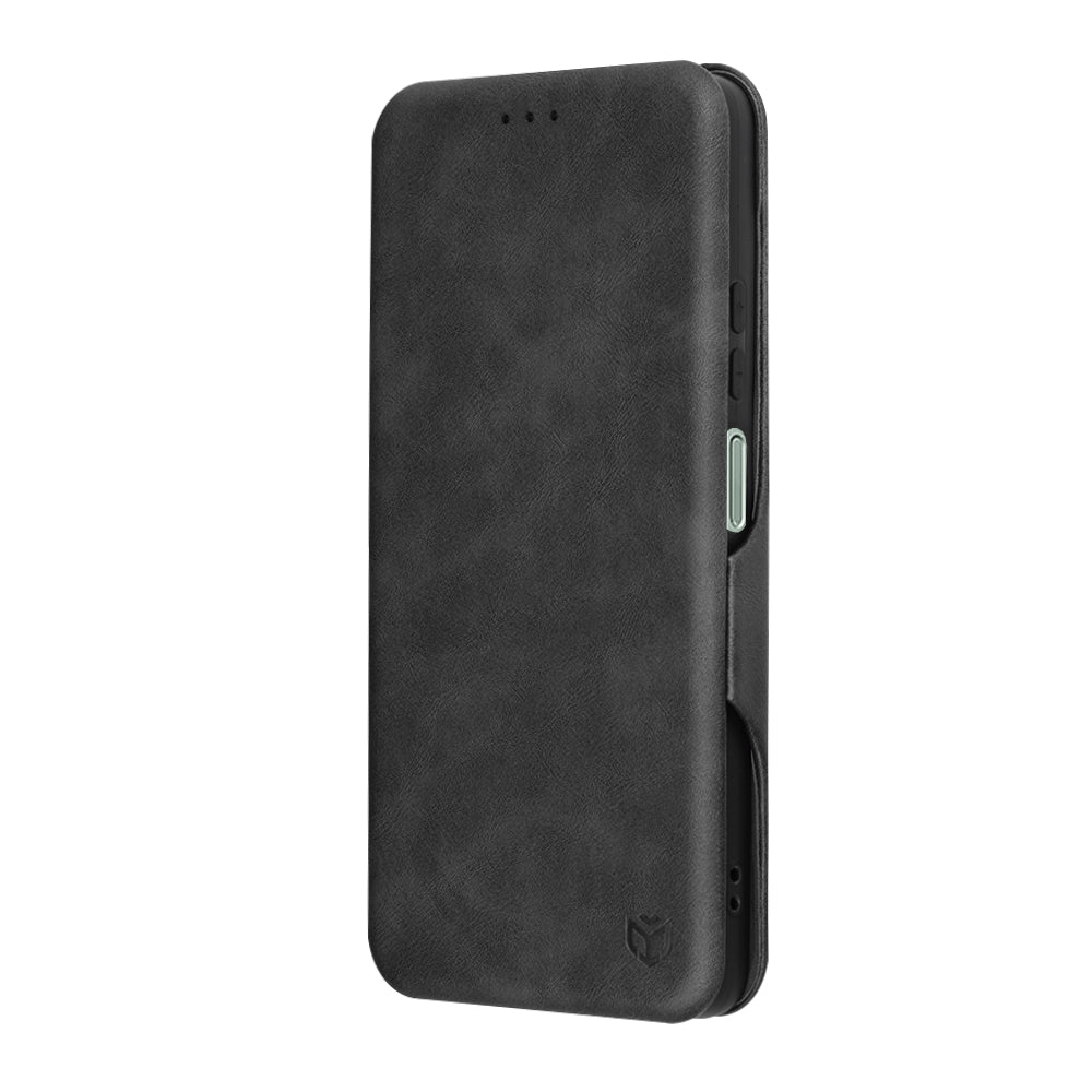 Deksel for Motorola Moto G75, Techsuit, Safe Wallet Plus, Svart