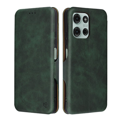 Deksel til Motorola Moto G75, Techsuit, Safe Wallet Plus, Grønn