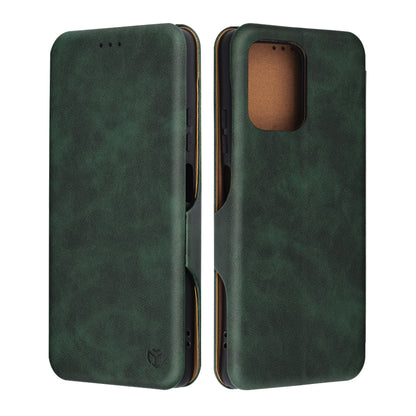 Deksel til Motorola Moto G75, Techsuit, Safe Wallet Plus, Grønn