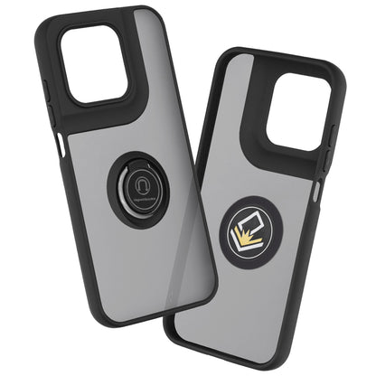 Deksel for Motorola Moto G77 / G67, Techsuit, Glinth, Svart