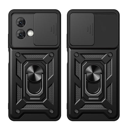 Deksel for Motorola Moto G84, Techsuit, CamShield, Svart