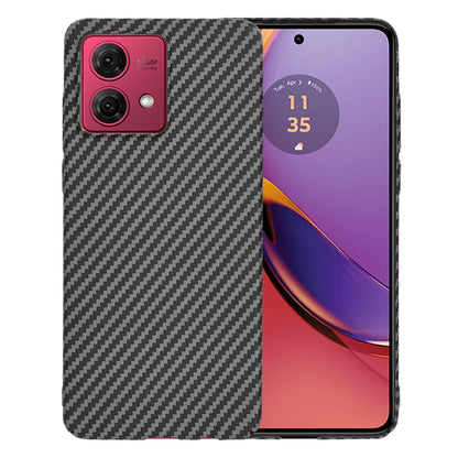 Deksel til Motorola Moto G84, Techsuit, Carbonite FiberShell, Svart