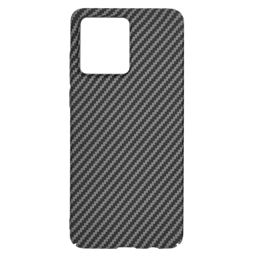 Deksel til Motorola Moto G84, Techsuit, Carbonite FiberShell, Svart