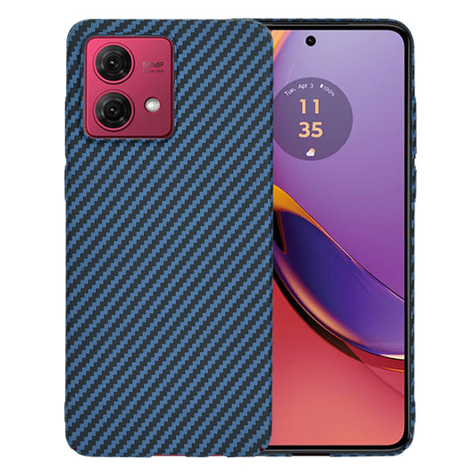 Deksel til Motorola Moto G84, Techsuit, Carbonite FiberShell, Turkis