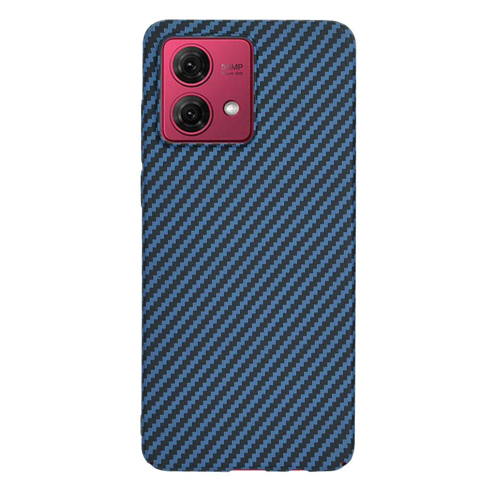 Deksel til Motorola Moto G84, Techsuit, Carbonite FiberShell, Turkis