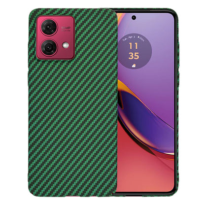 Deksel til Motorola Moto G84, Techsuit, Carbonite FiberShell, Grønn