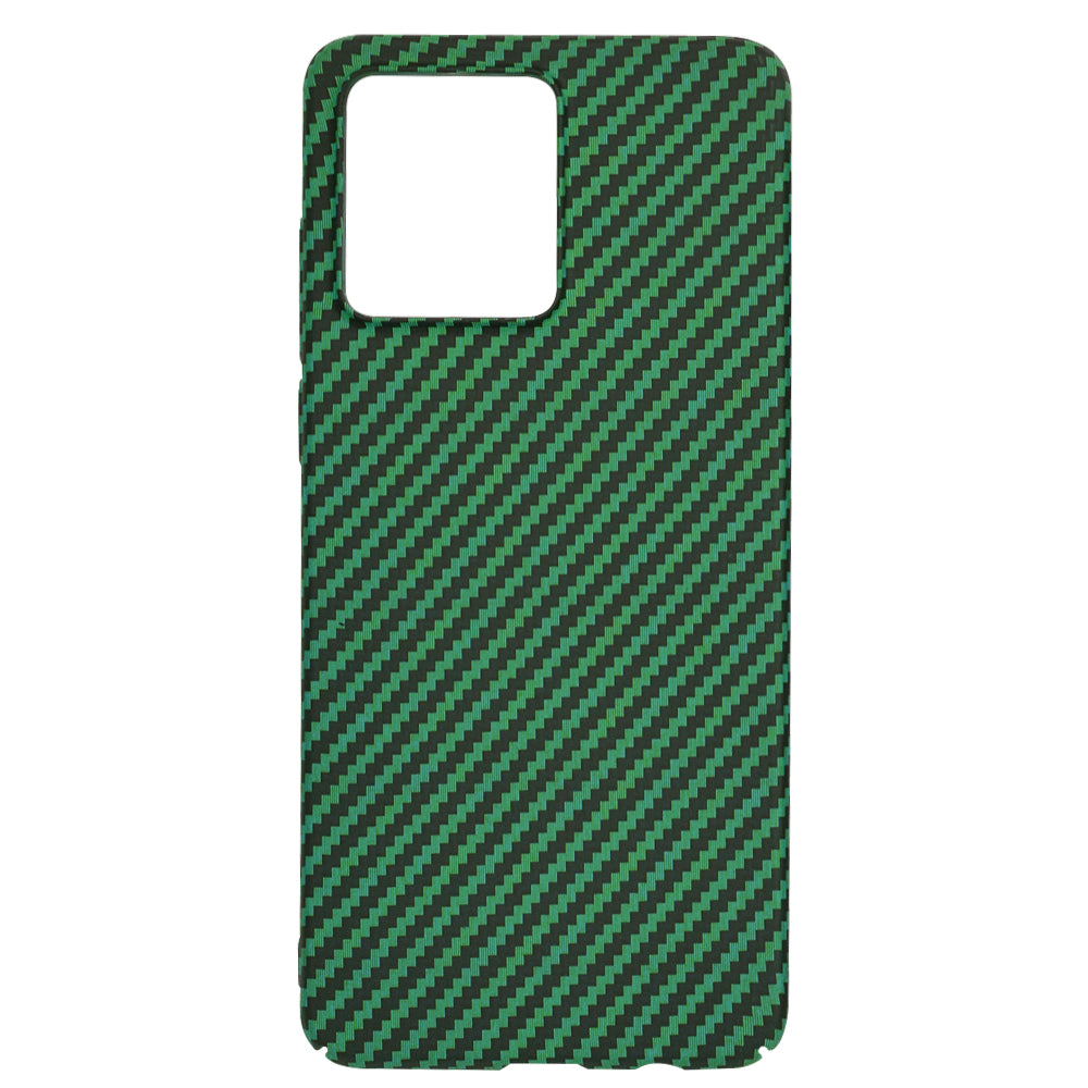 Deksel til Motorola Moto G84, Techsuit, Carbonite FiberShell, Grønn