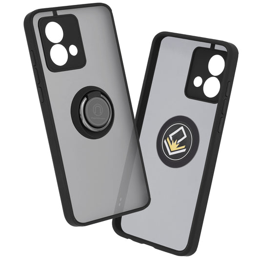 Deksel for Motorola Moto G84, Techsuit, Glinth, Svart