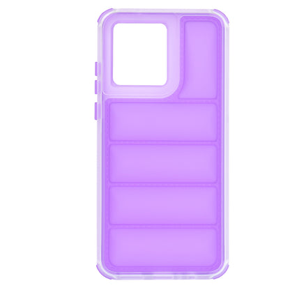 Deksel for Motorola Moto G84, Techsuit, Wave Shield, Lilla