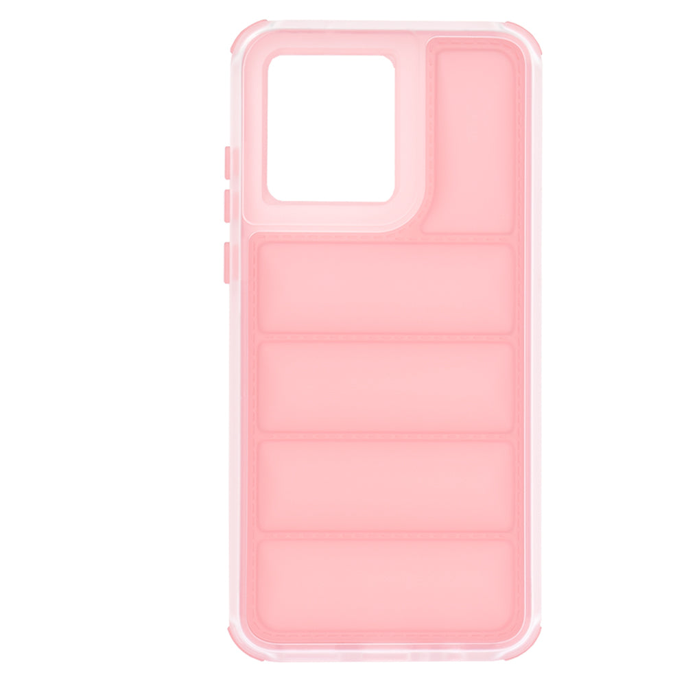 Deksel til Motorola Moto G84, Techsuit, Wave Shield, Rosa