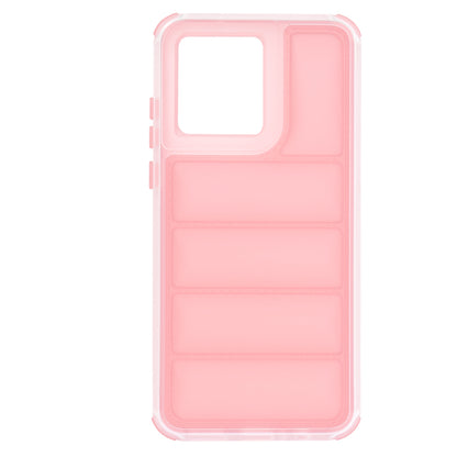 Deksel til Motorola Moto G84, Techsuit, Wave Shield, Rosa