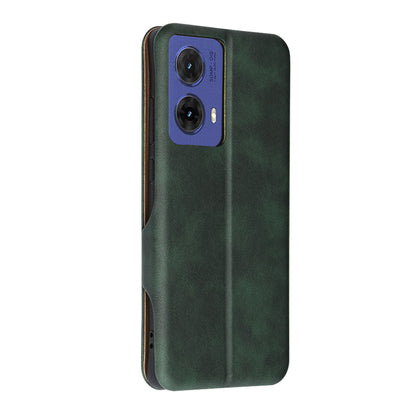 Deksel for Motorola Moto G85, Techsuit, Safe Wallet Plus, Grønn