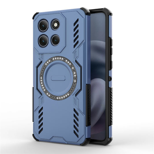 MagSafe-deksel for Motorola Moto G86 Power, Techsuit, ArmorMag, Blå