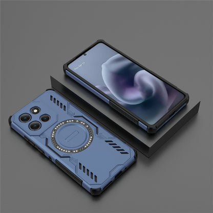 MagSafe-deksel for Motorola Moto G86 Power, Techsuit, ArmorMag, Blå