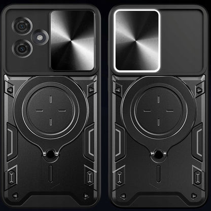 Deksel for Motorola Moto G86 Power, Techsuit, CamGuard Pro, Svart