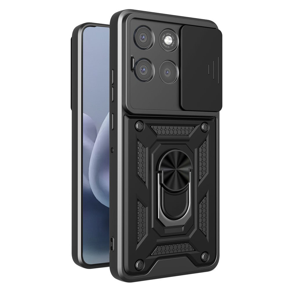 Deksel til Motorola Moto G86 Power, Techsuit, CamShield, Svart