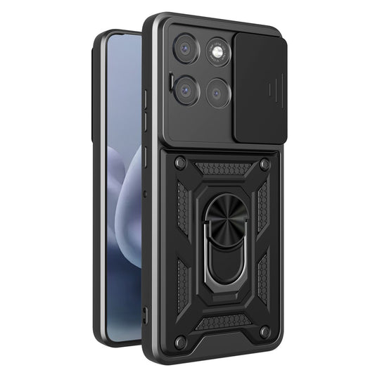Deksel til Motorola Moto G86 Power, Techsuit, CamShield, Svart