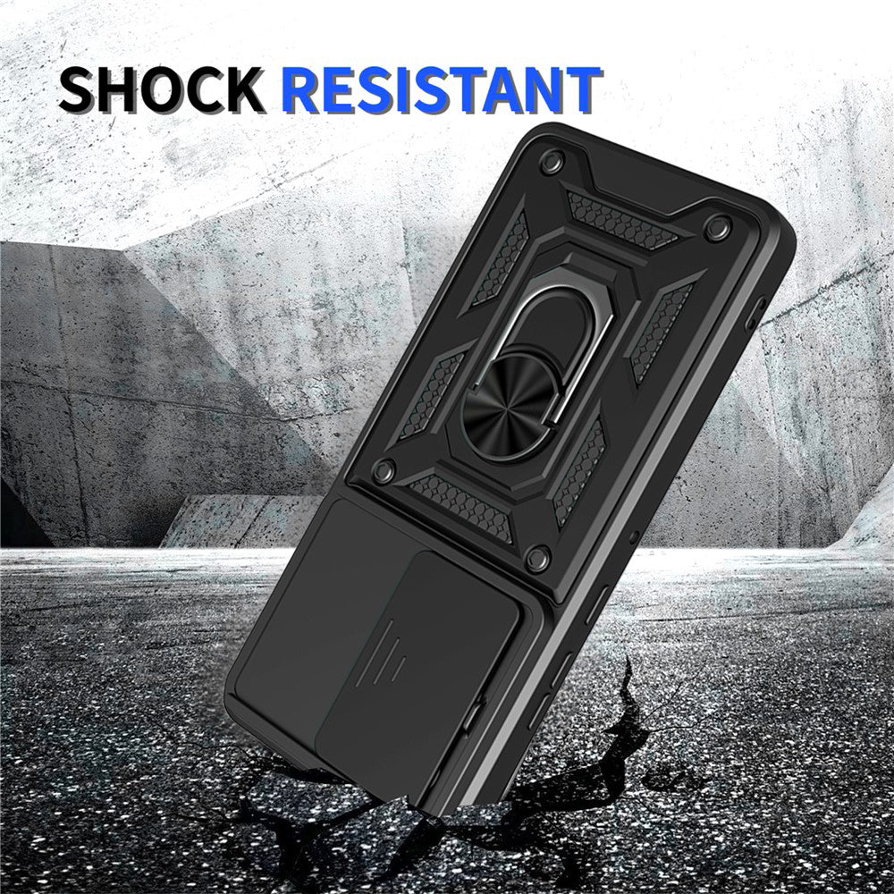Deksel til Motorola Moto G86 Power, Techsuit, CamShield, Svart