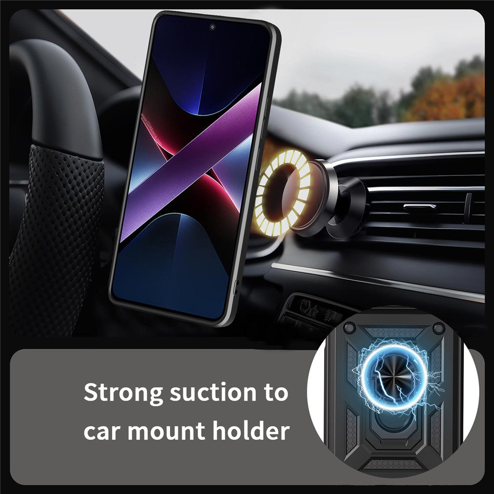 Deksel til Motorola Moto G86 Power, Techsuit, CamShield, Svart