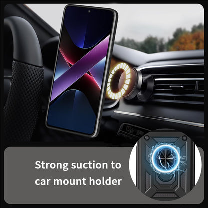 Deksel til Motorola Moto G86 Power, Techsuit, CamShield, Svart