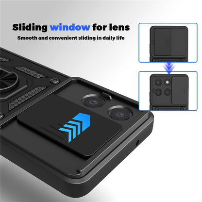 Deksel til Motorola Moto G86 Power, Techsuit, CamShield, Svart