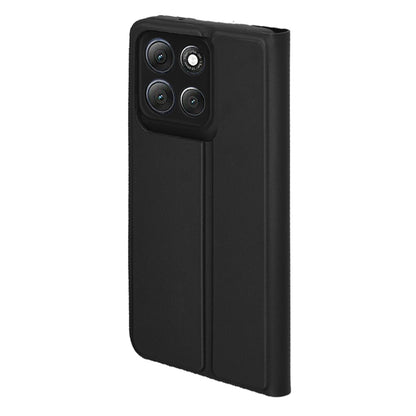 Deksel for Motorola Moto G86 Power, Techsuit, Magskin Book, Svart