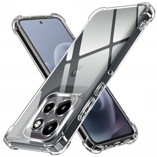 Deksel for Motorola Moto G86 Power, Techsuit, Støtsikker Klar, Transparent