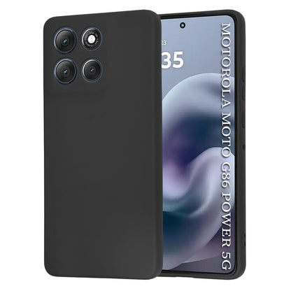 Deksel for Motorola Moto G86 Power, Techsuit, SoftFlex, Svart