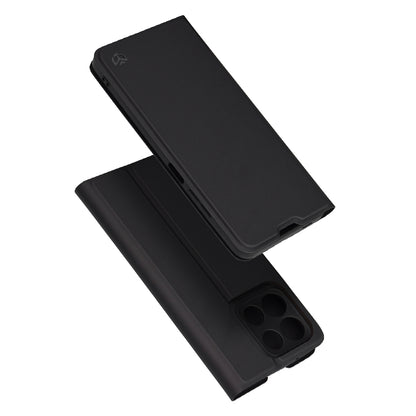 Deksel for Motorola Moto G86, Techsuit, Magskin Book, Svart