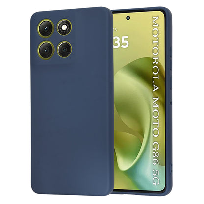 Deksel til Motorola Moto G86, Techsuit, SoftFlex, Marineblå