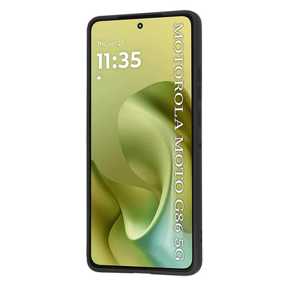 Deksel til Motorola Moto G86, Techsuit, SoftFlex, Svart