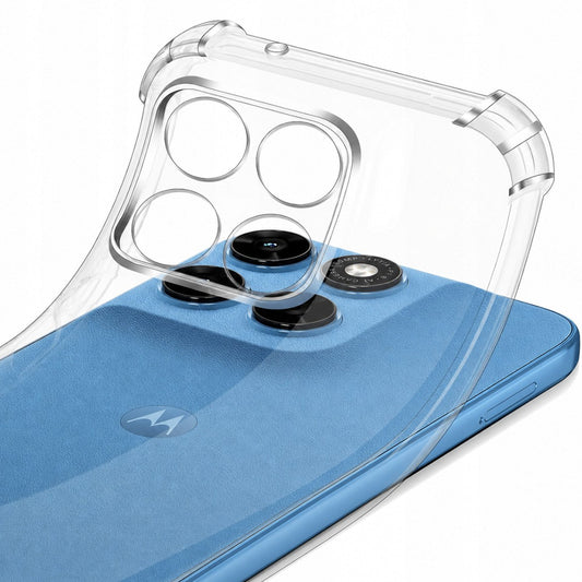 Deksel for Motorola Moto G87 / G77 / G67, Techsuit, Støtsikker Klar, Transparent