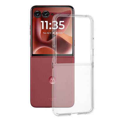Deksel til Motorola Razr 60 Ultra, Techsuit, Klar, Transparent