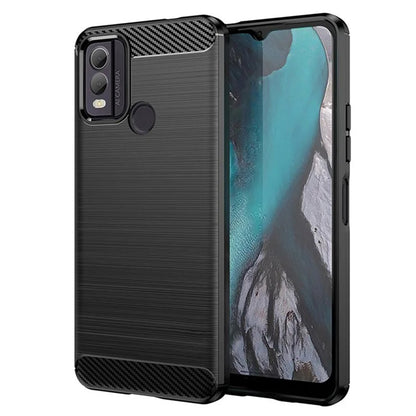 Deksel til Nokia C22, Techsuit, Karbon, Svart